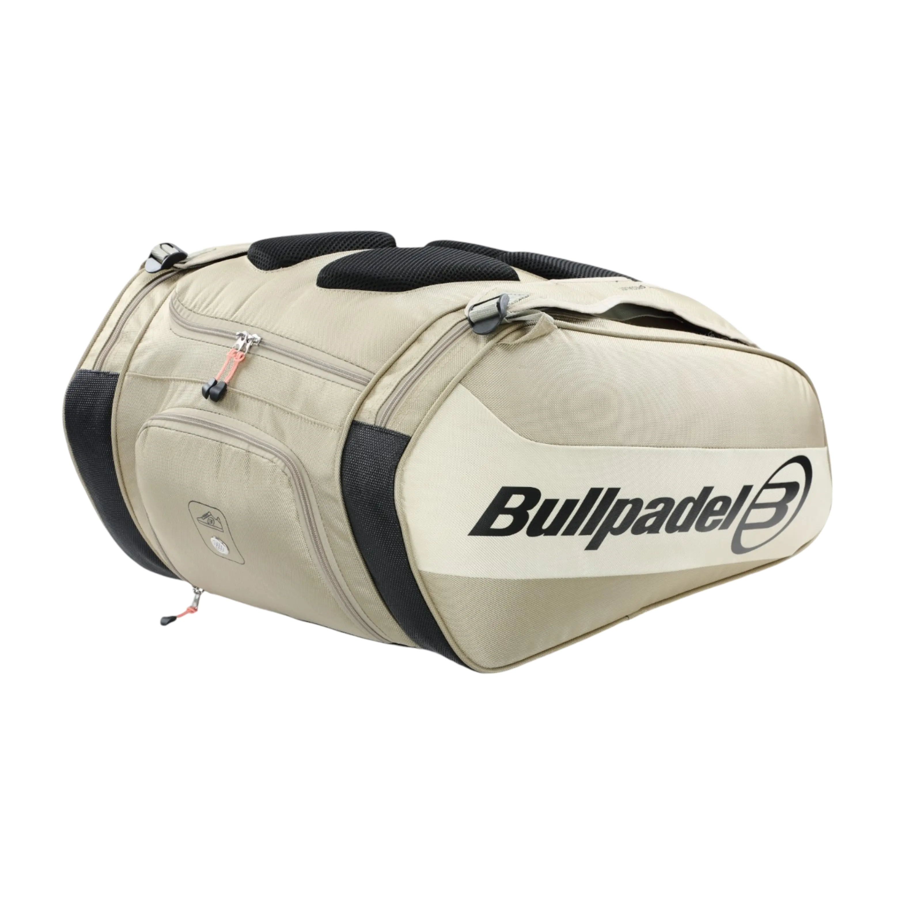 Pack Bullpadel Vertex 04 Raquette + Sac de raquette Vertex Sable + Surgrips Comfort Blanc X3