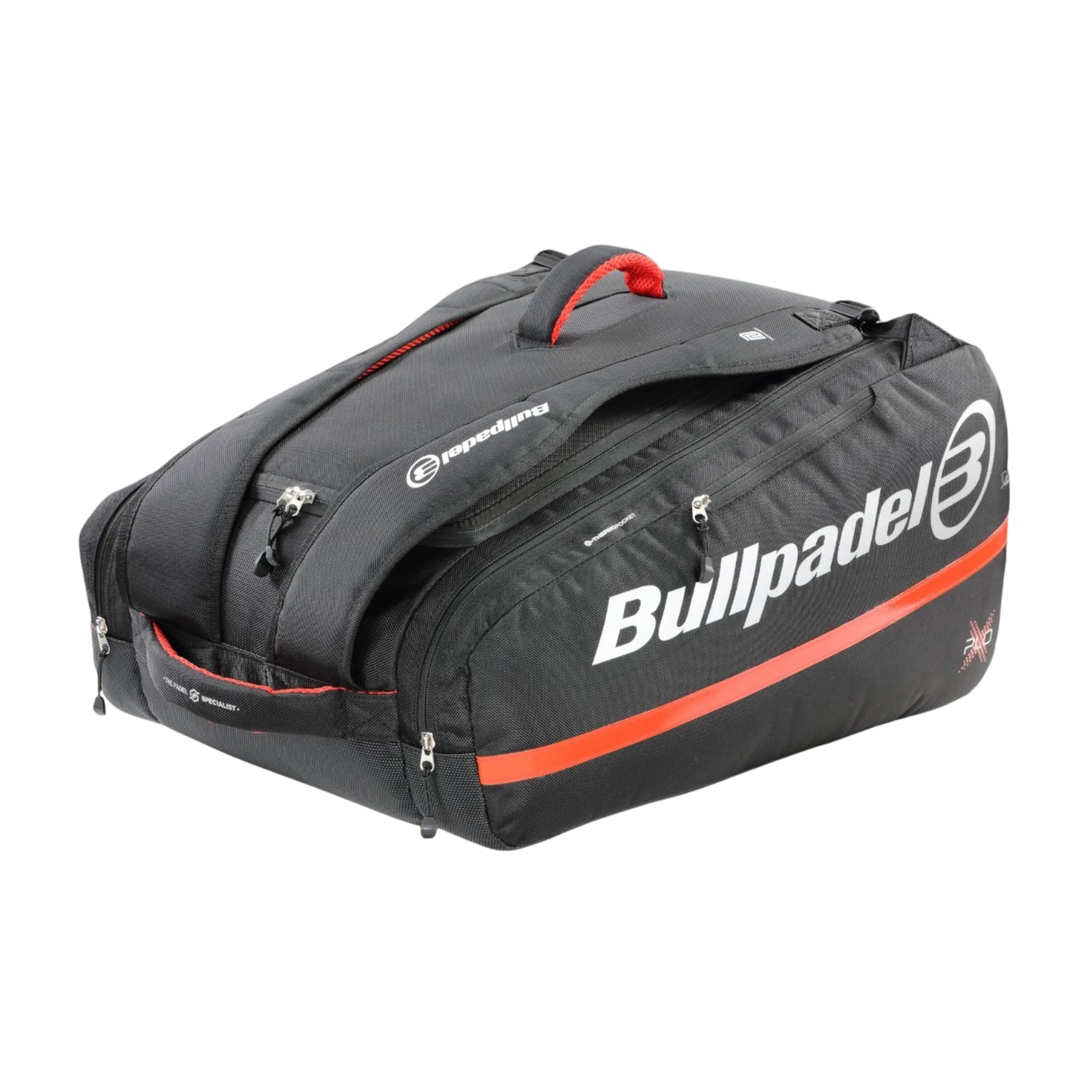 Pack Bullpadel Raquette XPLO + Sac de raquette XPLO Noir + Surgrips Comfort X3