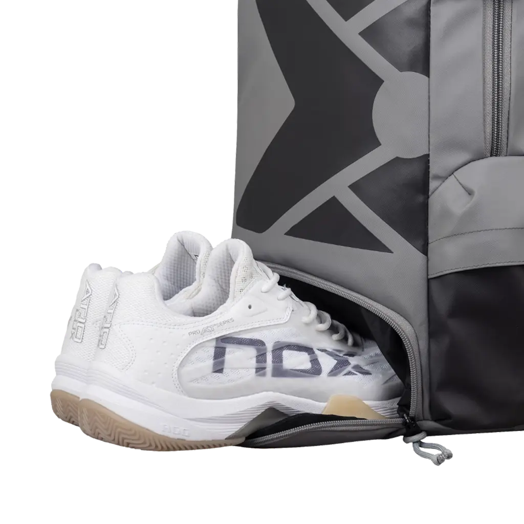 Sac à dos de padel Nox AT10 Team Blanc/Gris