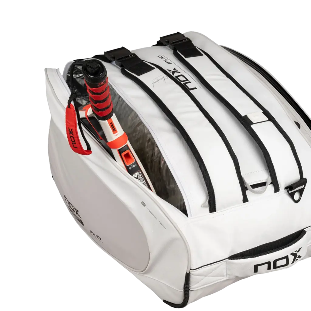 Sac de padel Nox ML10 Team Blanc/Gris