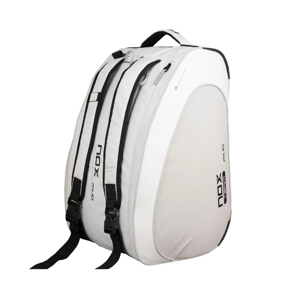 Sac de padel Nox ML10 Team Blanc/Gris