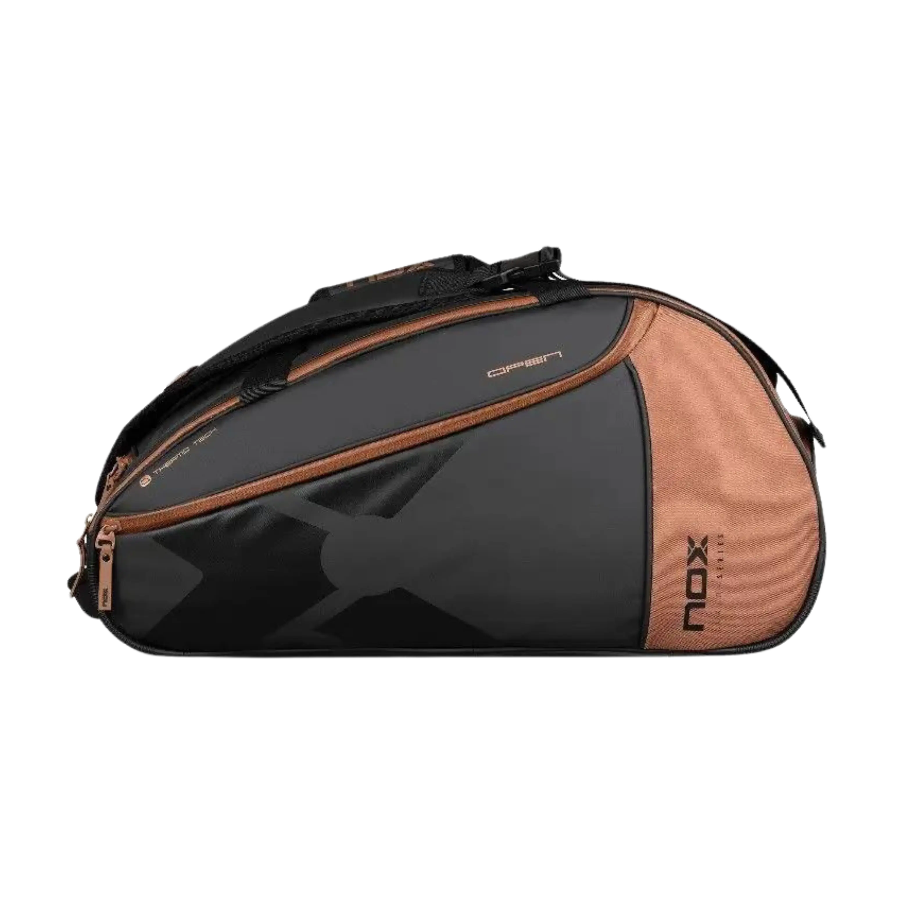 Nox - Sac de padel Luxury Open Noir / Marron