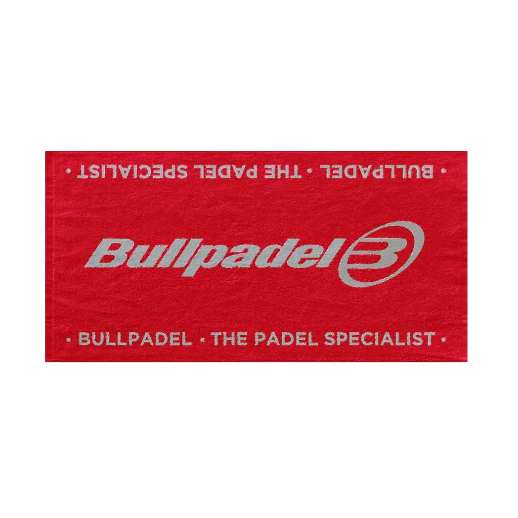 Bullpadel - Serviette Bullpadel The Padel Specialist Rouge