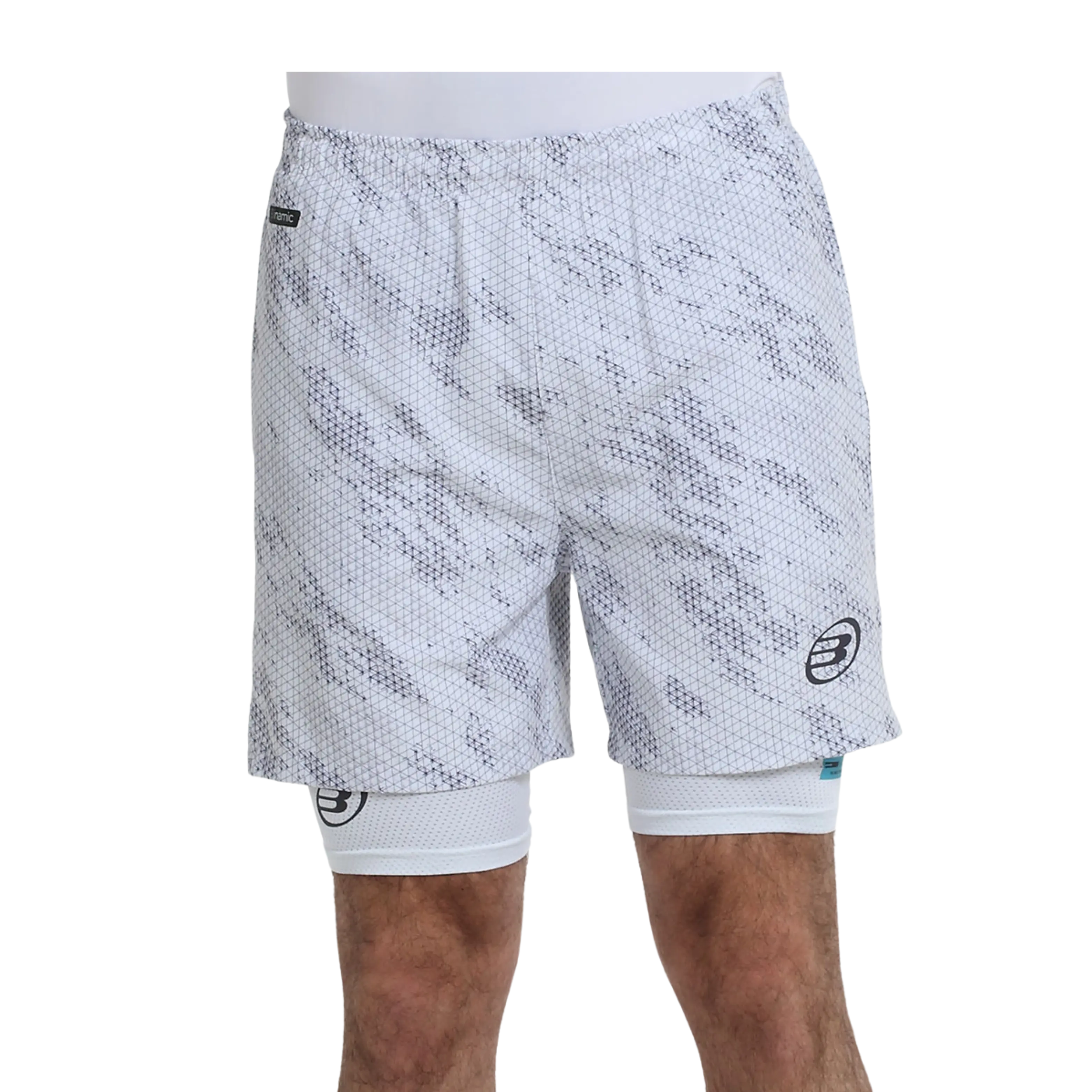 Bullpadel - Short de padel Malpi Blanc