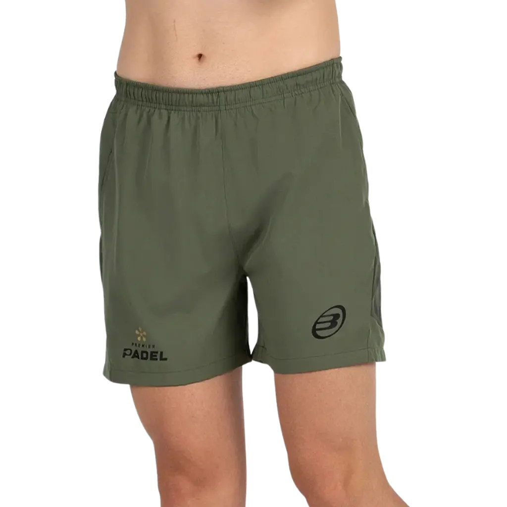 Short de padel Bullpadel Pecos Kaki