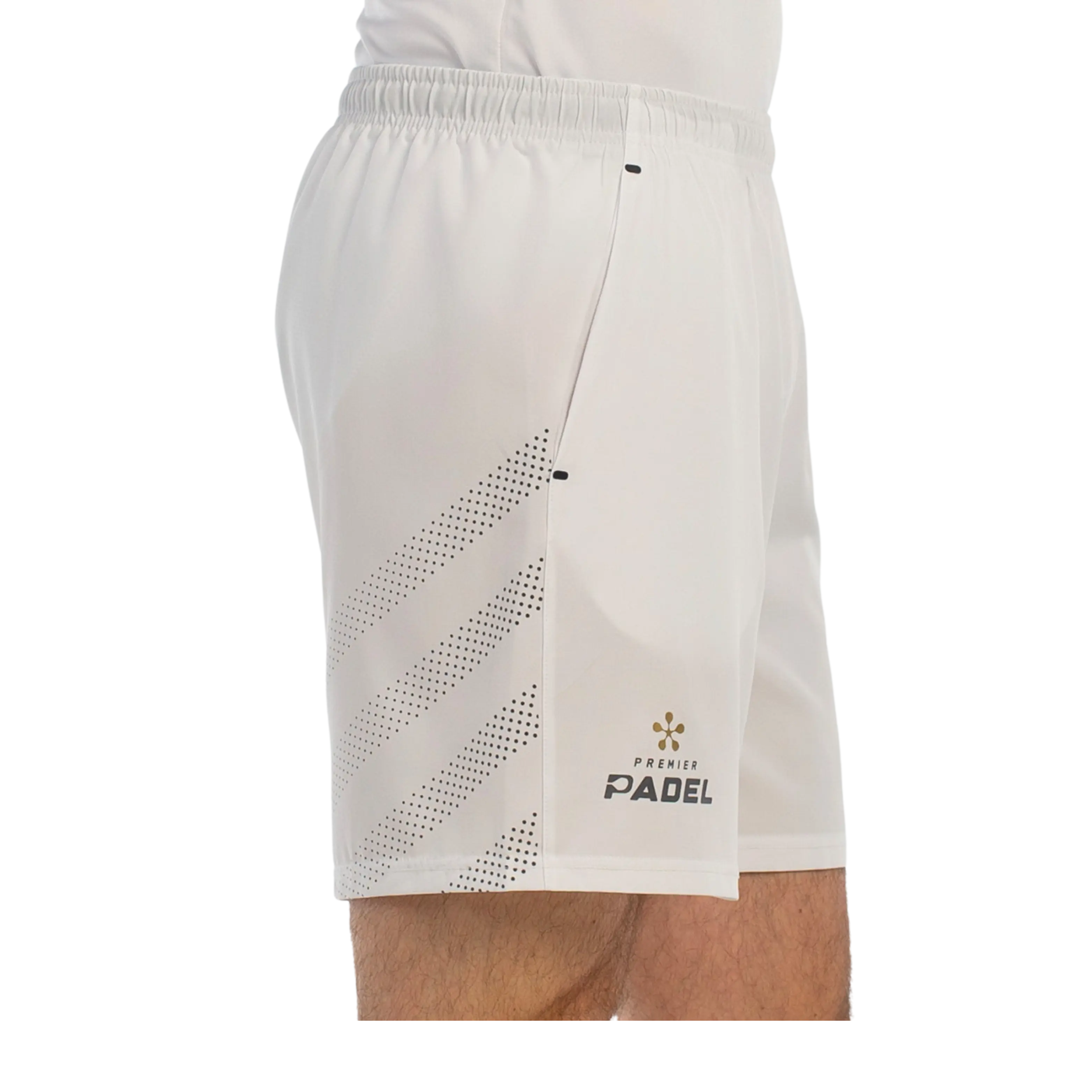 Bullpadel - Short de padel Brozo Blanc