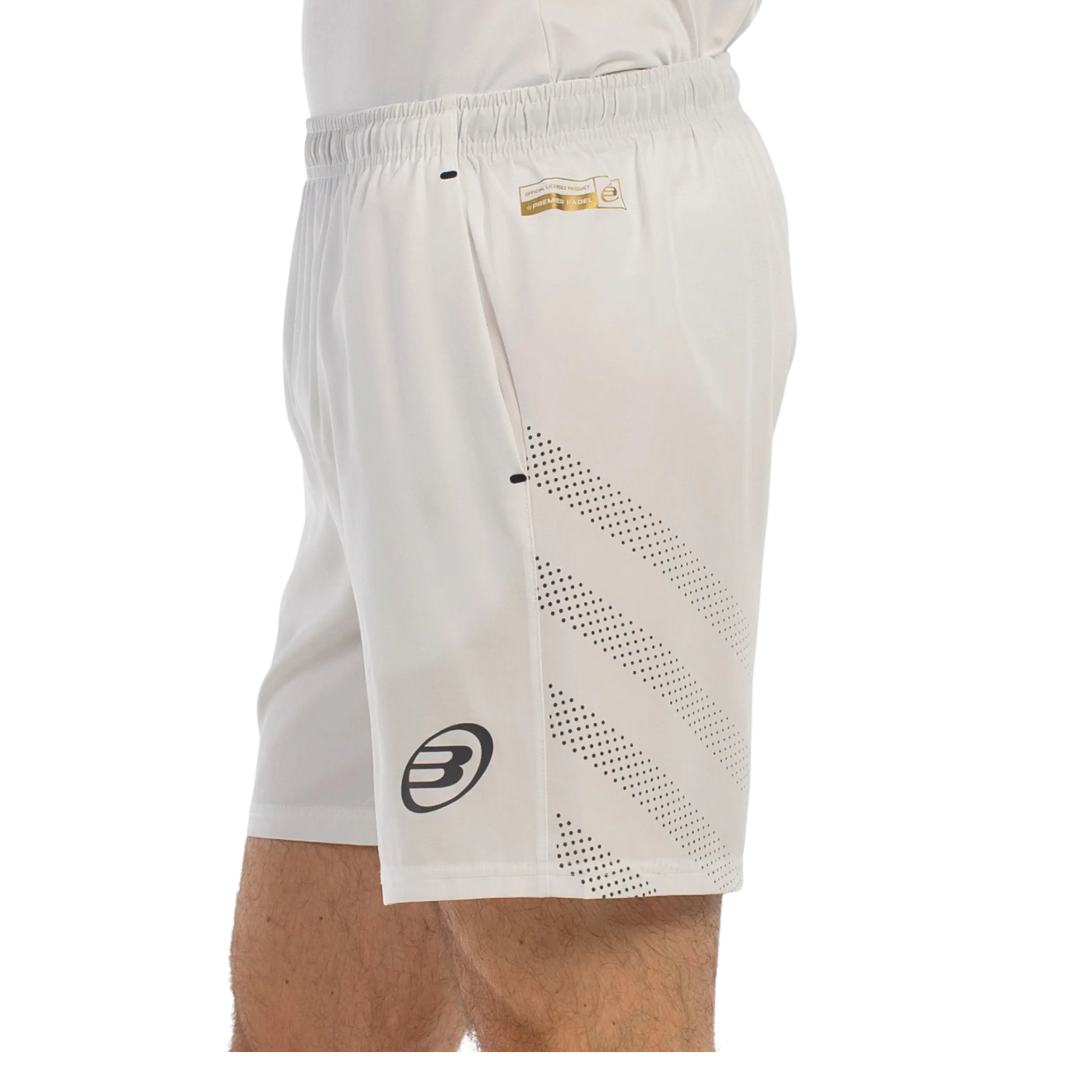 Bullpadel - Short de padel Brozo Blanc