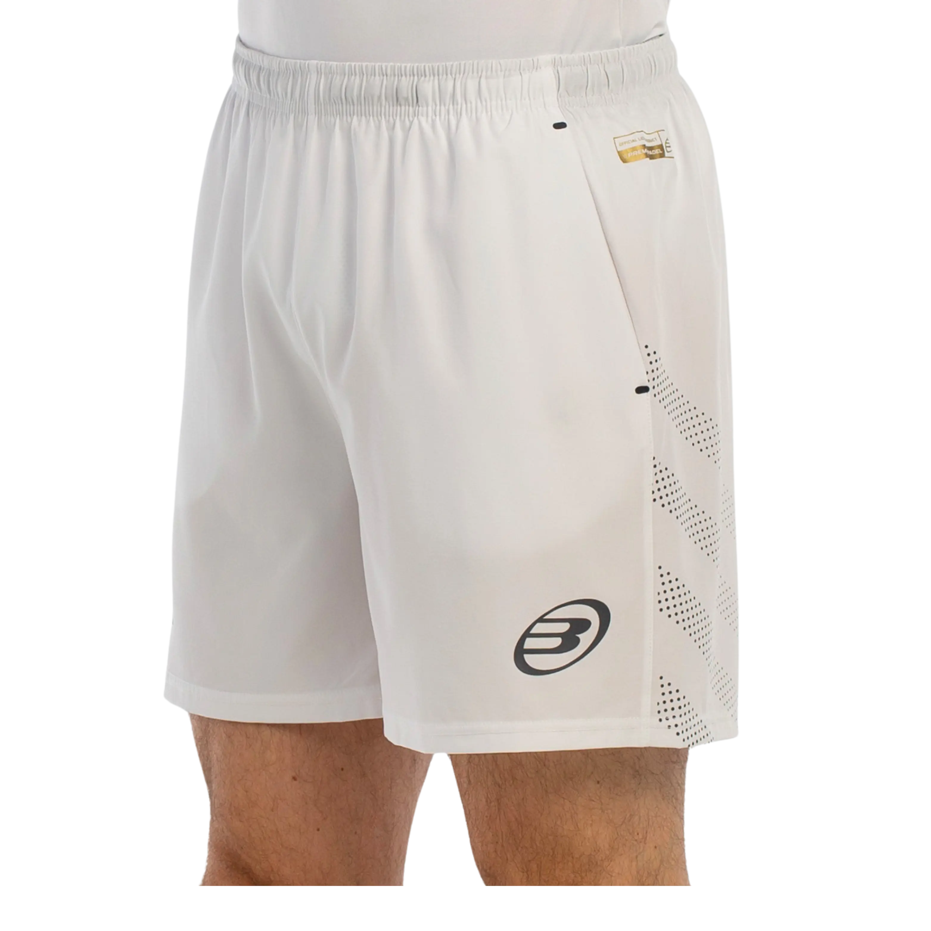 Bullpadel - Short de padel Brozo Blanc