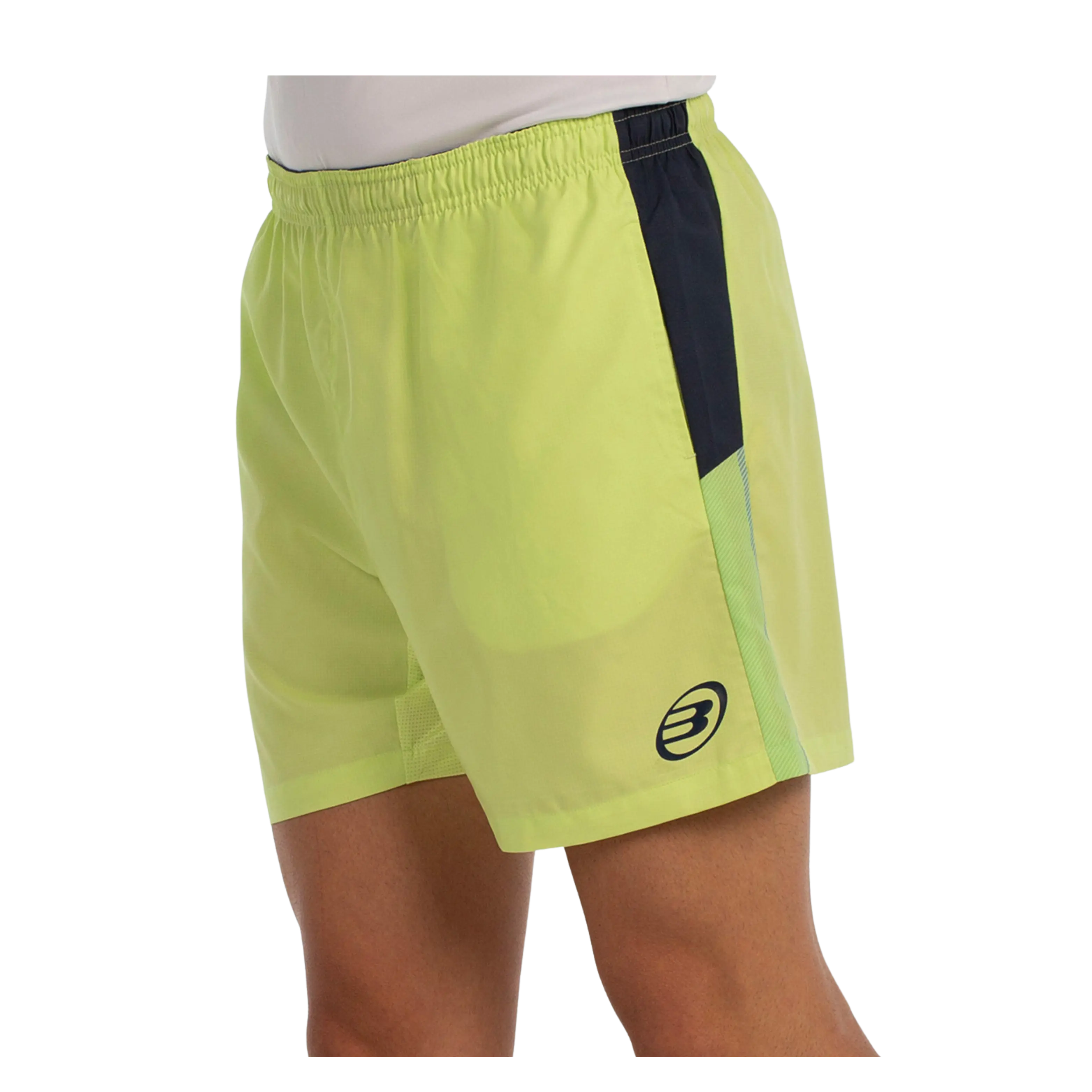 Short de padel Bullpadel Legar Jaune
