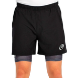 Short de padel Bullpadel Manzan Noir