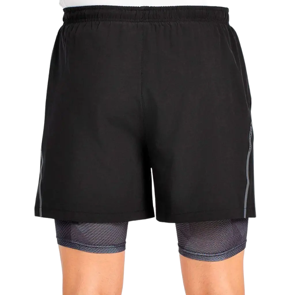 Short de padel Bullpadel Manzan Noir
