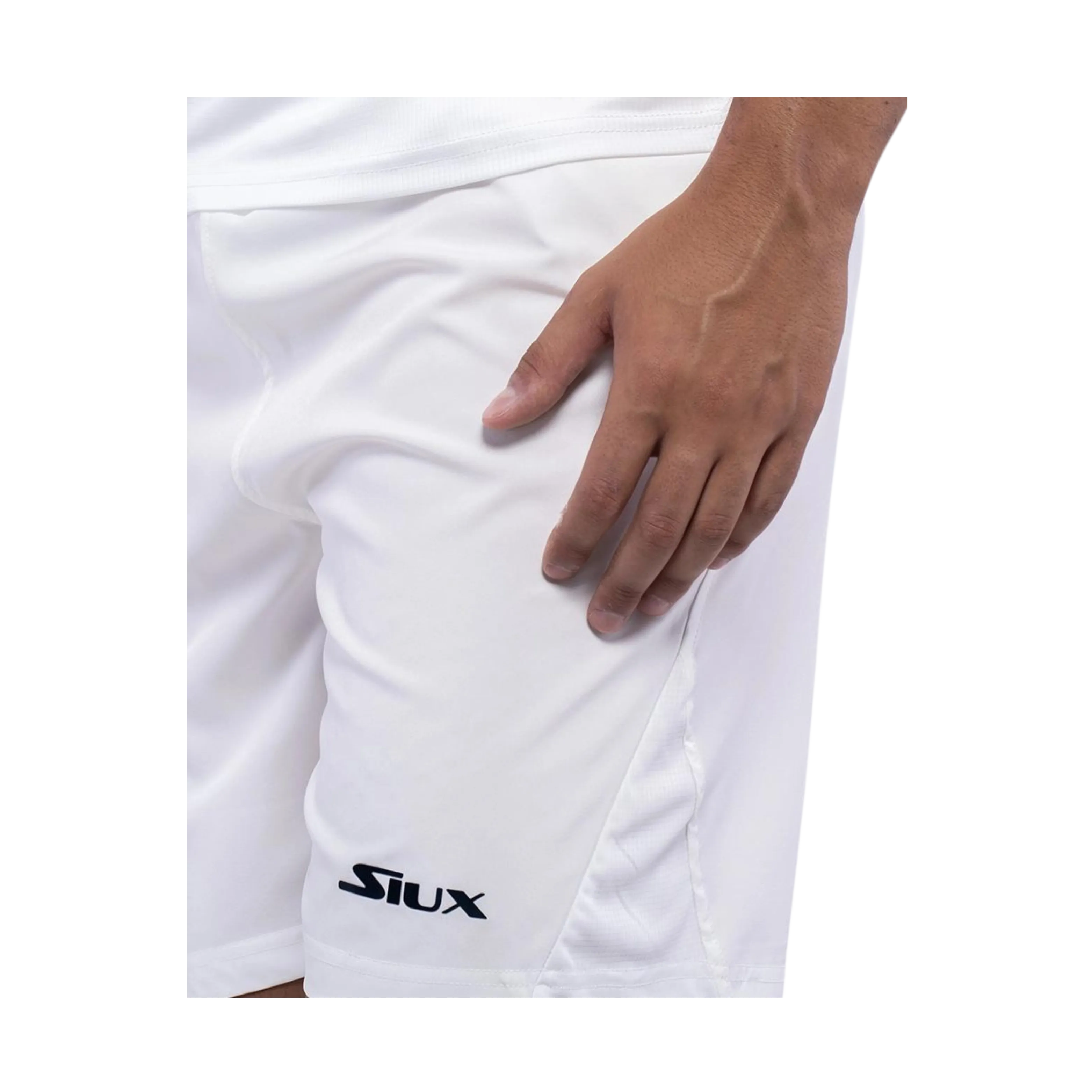 Siux - Short de padel Match Blanc