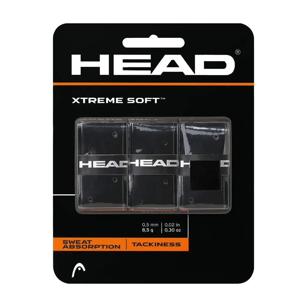 Head - Surgrip de padel Xtreme Soft Noir