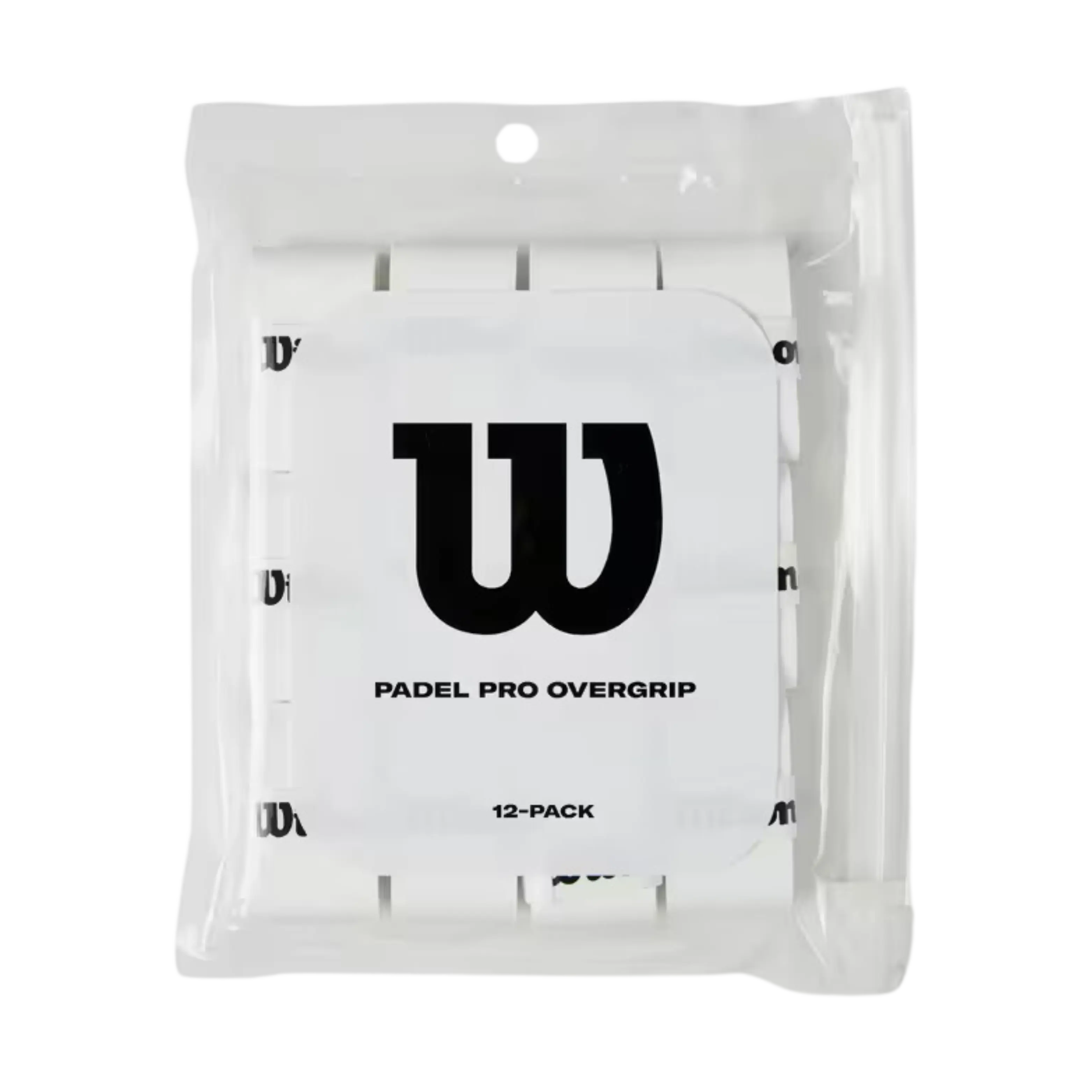 Wilson - Surgrips de Padel Pro Overgrip Pack X12 Blanc