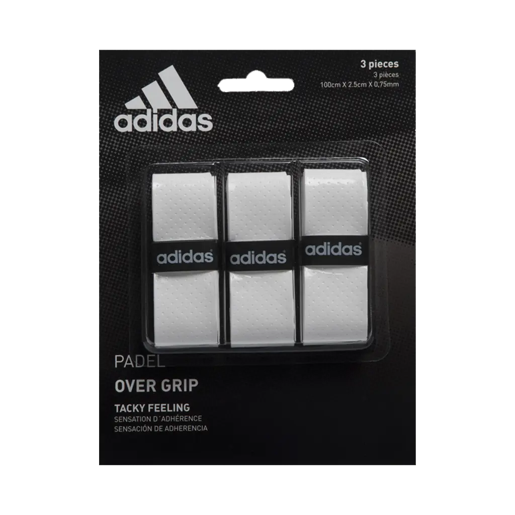 Adidas - Surgrips de padel Tracky Feeling Blanc