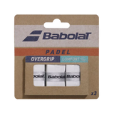 Surgrips de padel Babolat Padel Comfort Blanc x3