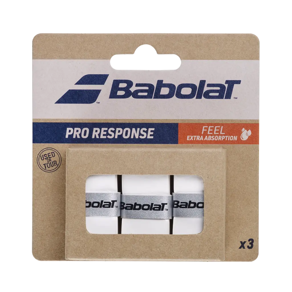 Surgrips de padel Babolat Pro Response Blanc x3