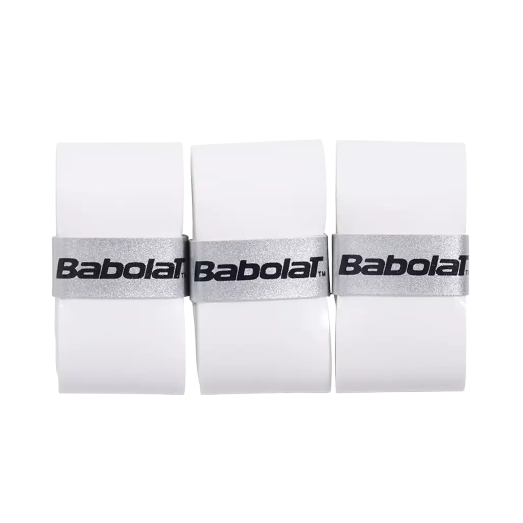 Surgrips de padel Babolat Pro Tour Comfort Blanc x3