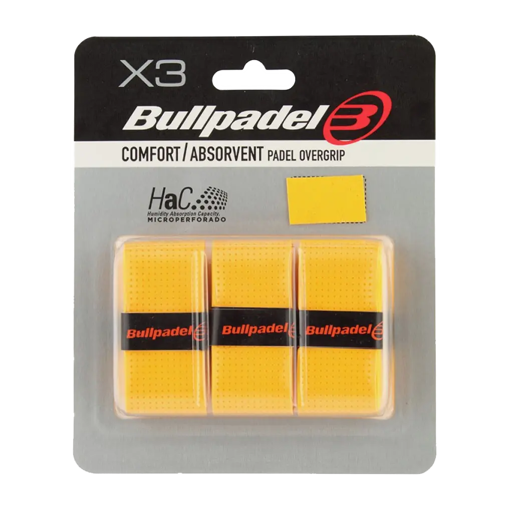 Bullpadel - Surgrips Confort Micro-perforés Jaune