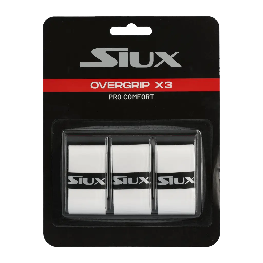 Siux - Surgrips de padel Pro Comfort Blanc