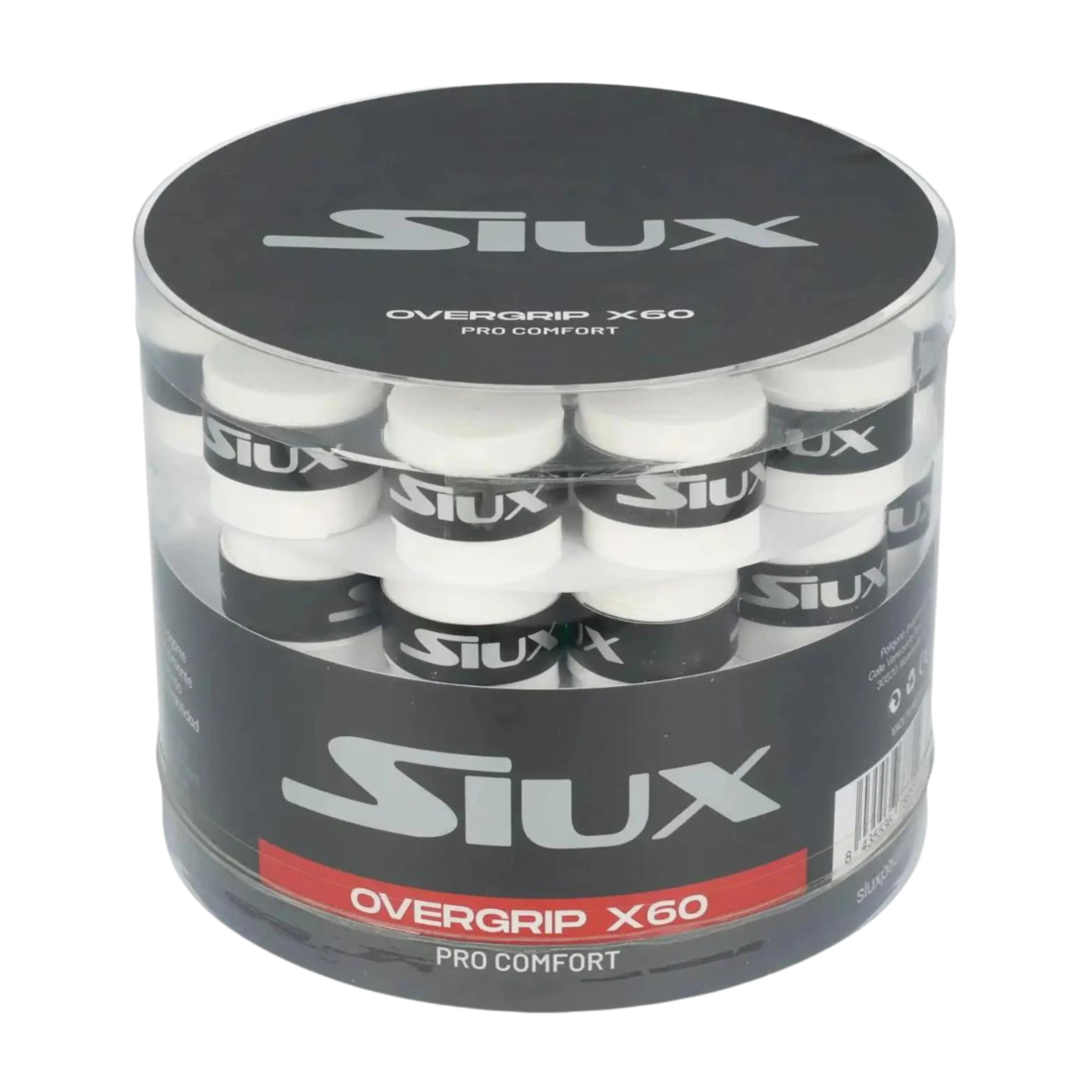 Siux - Boite de 60 surgrips de padel Pro Comfort