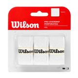Surgrips de padel Wilson Perforated Blanc
