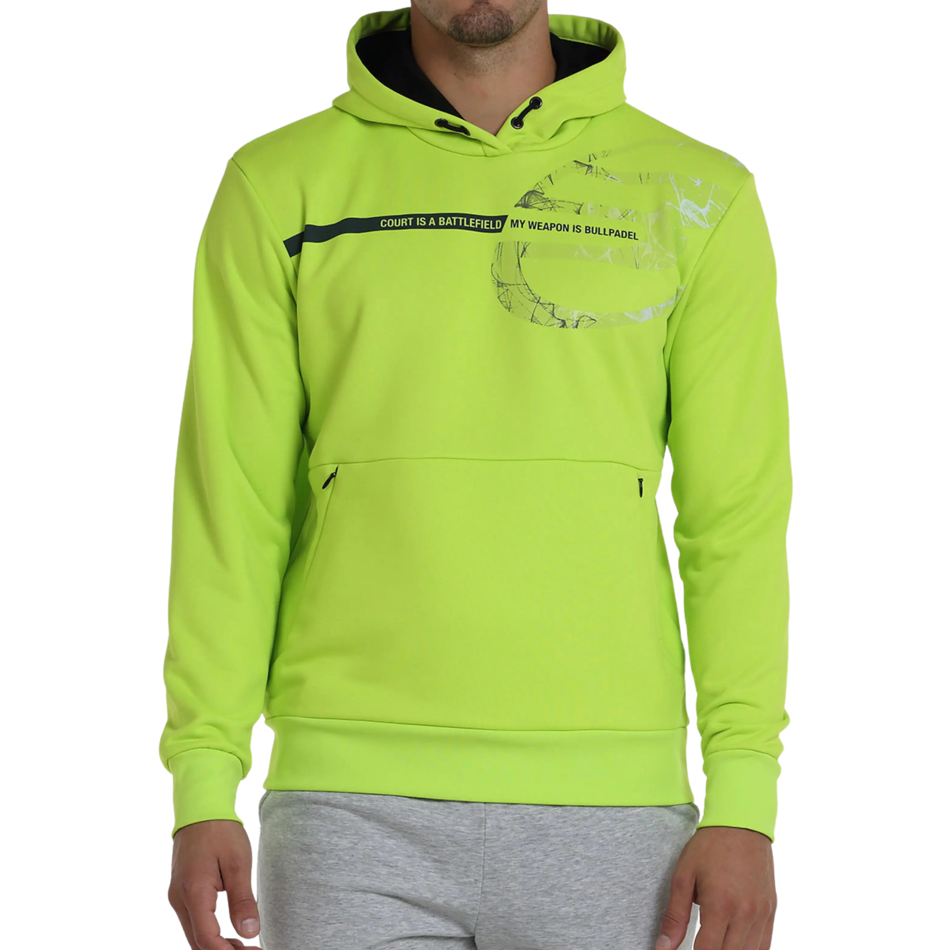 Bullpadel - Sweat de padel Baiona Jaune