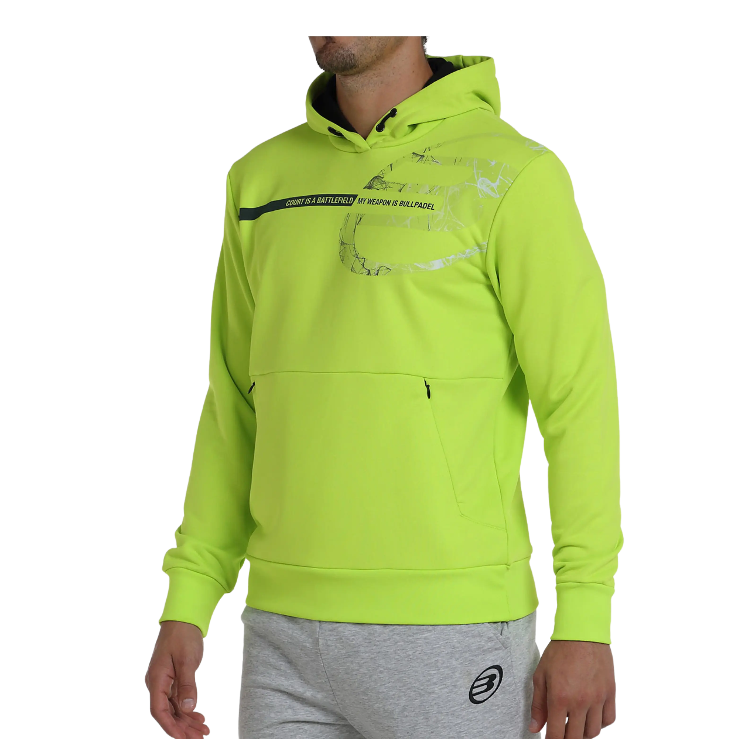 Bullpadel - Sweat de padel Baiona Jaune