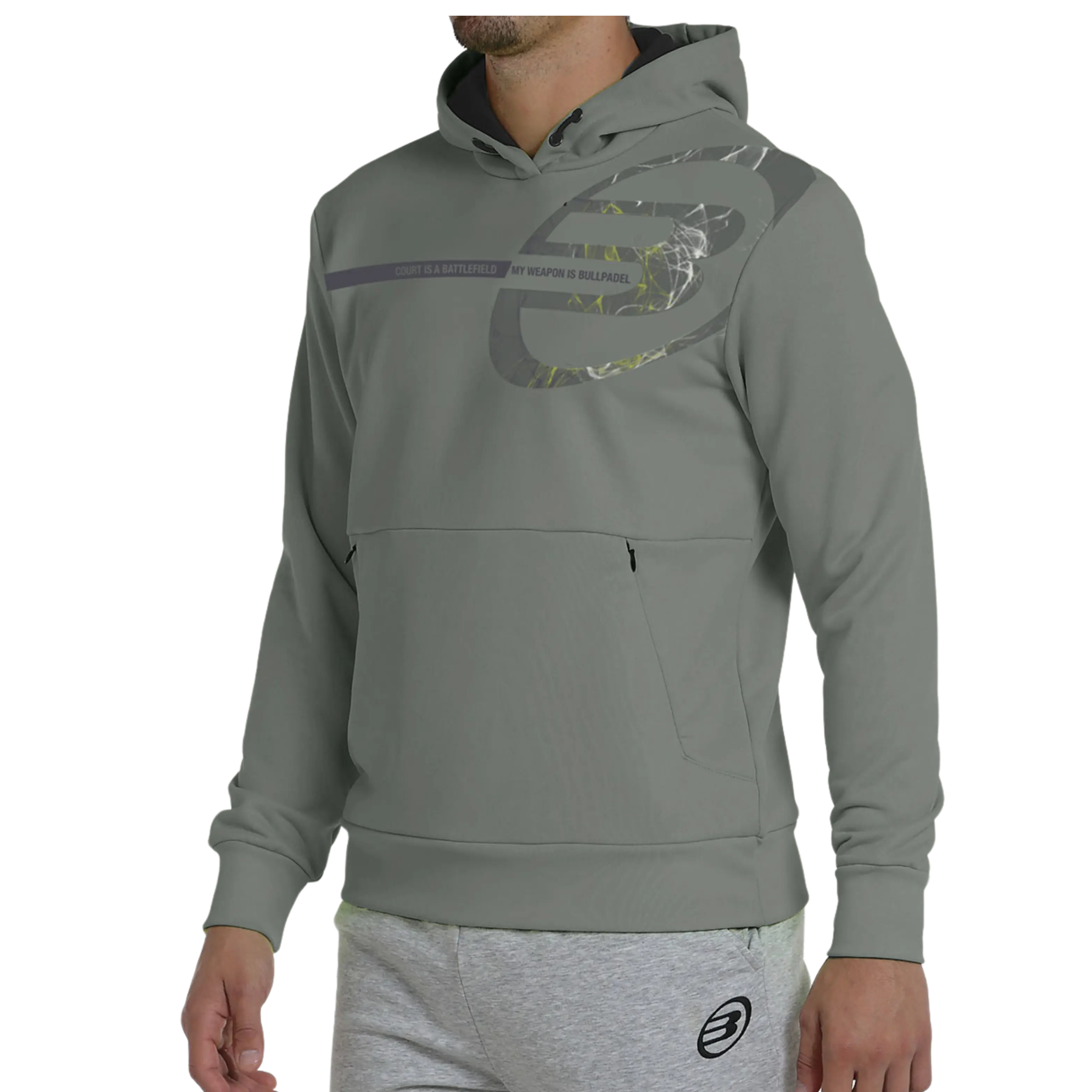 Bullpadel - Sweat de padel Baiona Kaki