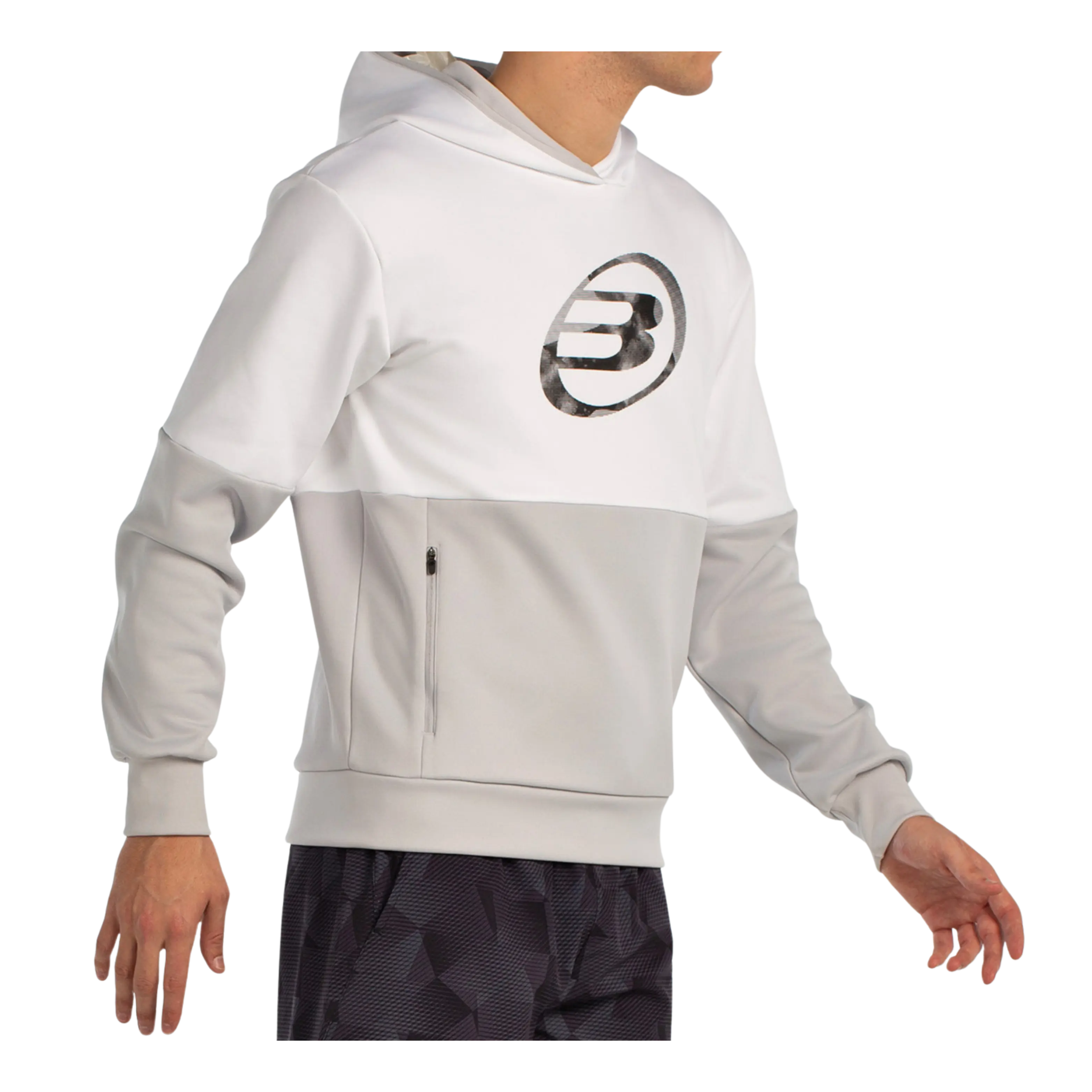 Sweat de padel Bullpadel Boyal Blanc