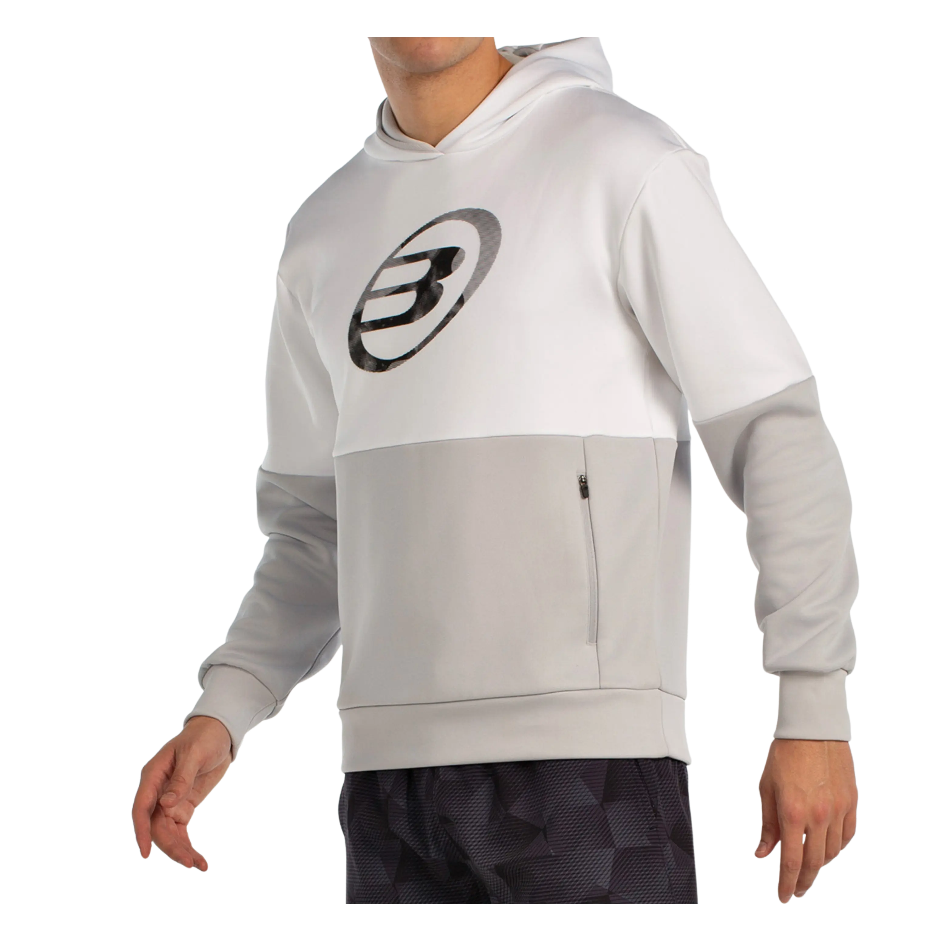 Sweat de padel Bullpadel Boyal Blanc