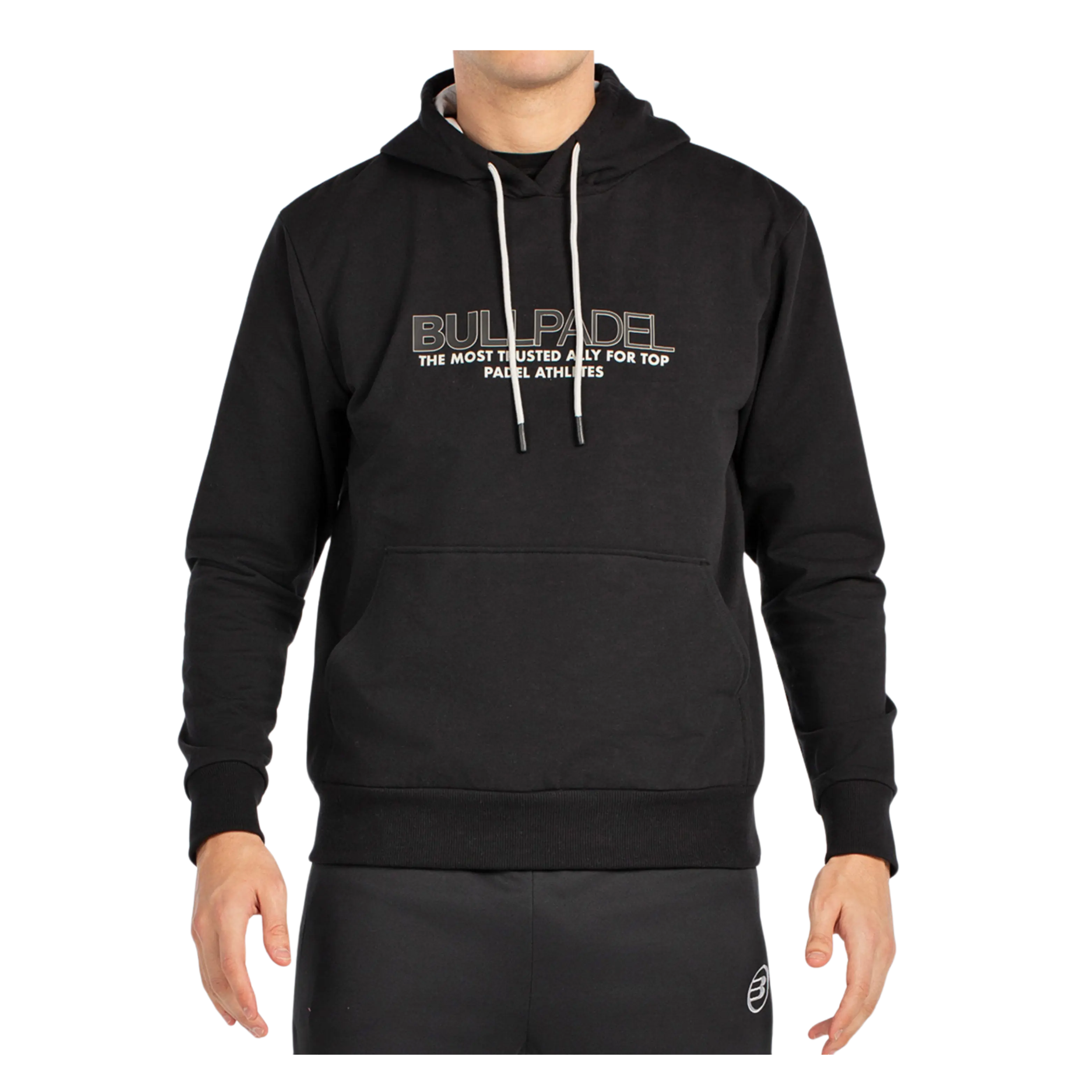 Sweat de padel Bullpadel Boyen Noir