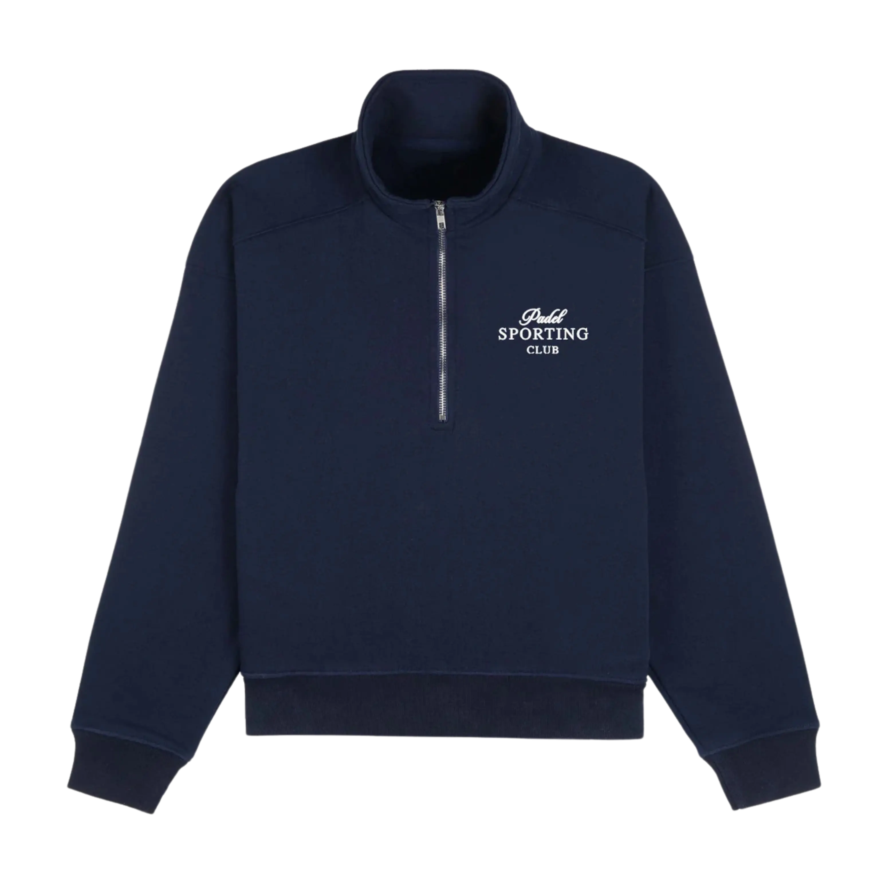 Padel Club - Sweat de padel 1/2 Zip Bleu