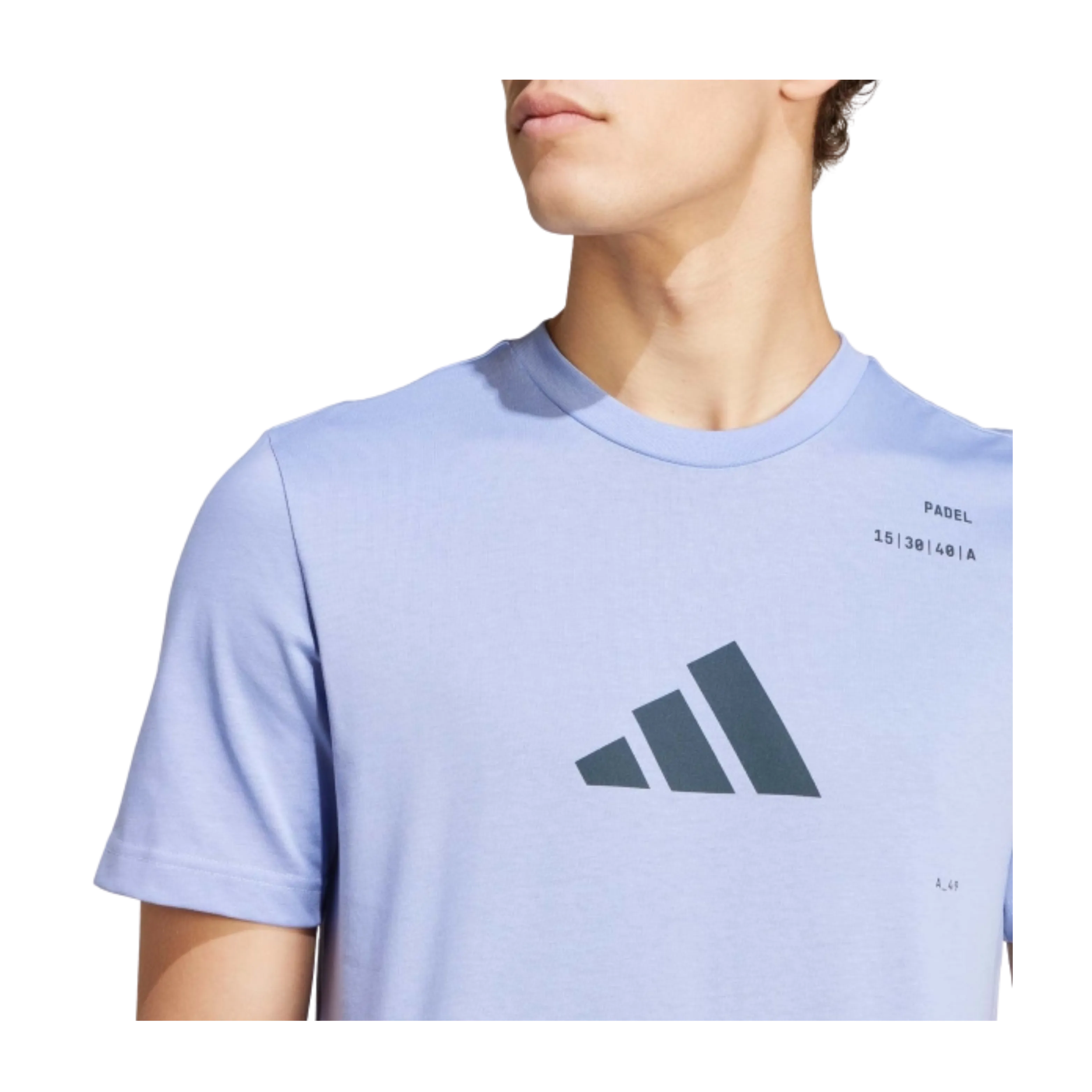 Adidas - T-Shirt de padel Aerodry Blue Spark