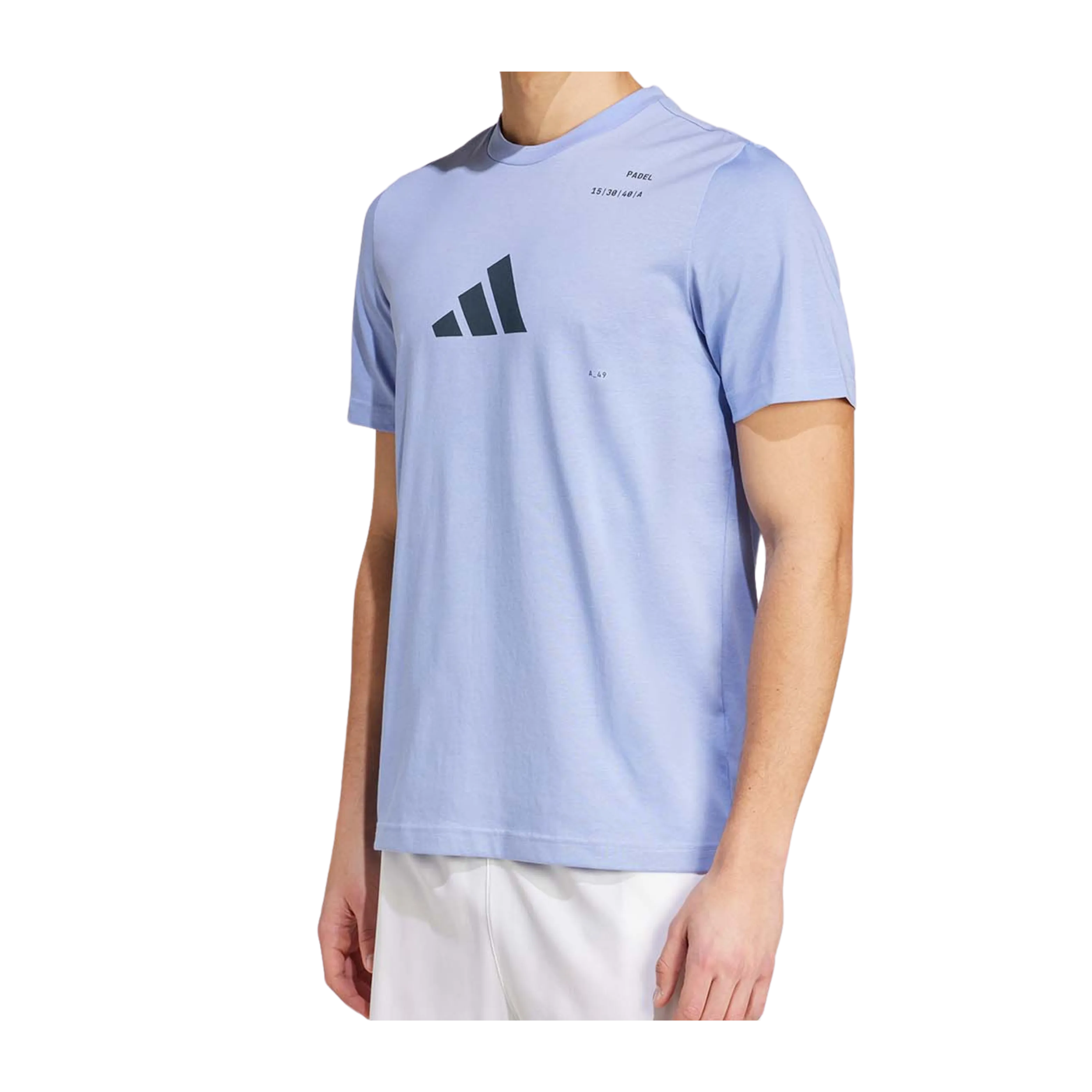 Adidas - T-Shirt de padel Aerodry Blue Spark