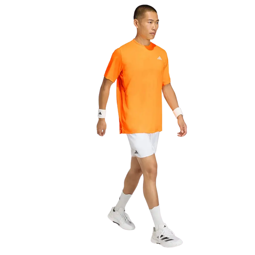 T-Shirt de padel Adidas Club Tee Orange