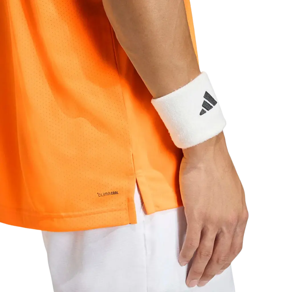 T-Shirt de padel Adidas Club Tee Orange