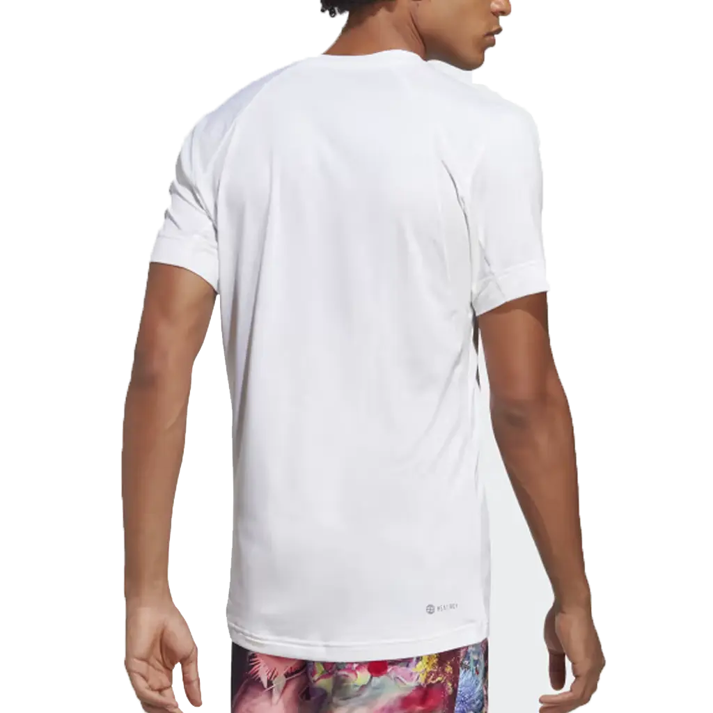 Adidas - T-Shirt de Padel Freelift Blanc