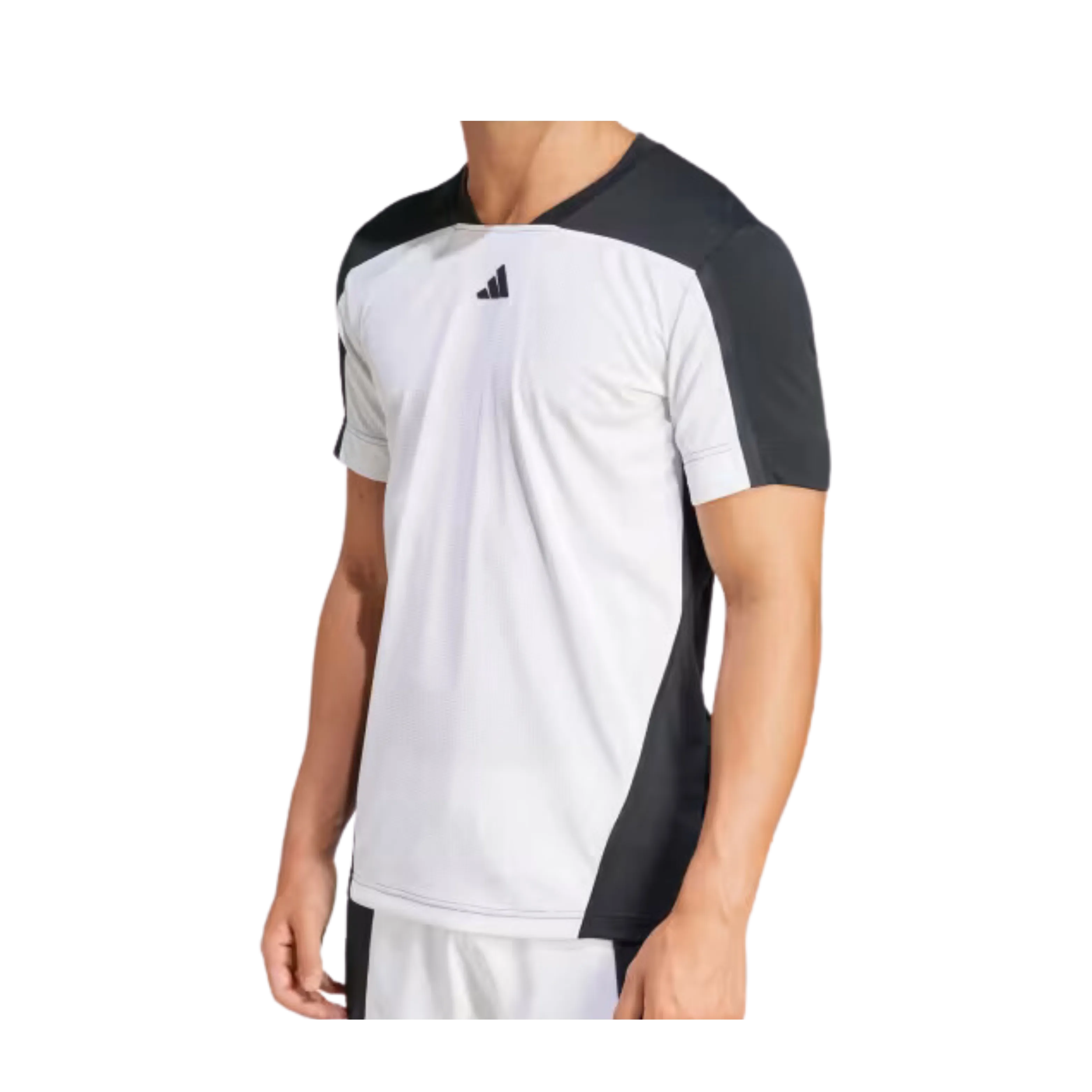 Adidas - T-Shirt de padel FreeLift Tee Pro Blanc/Noir