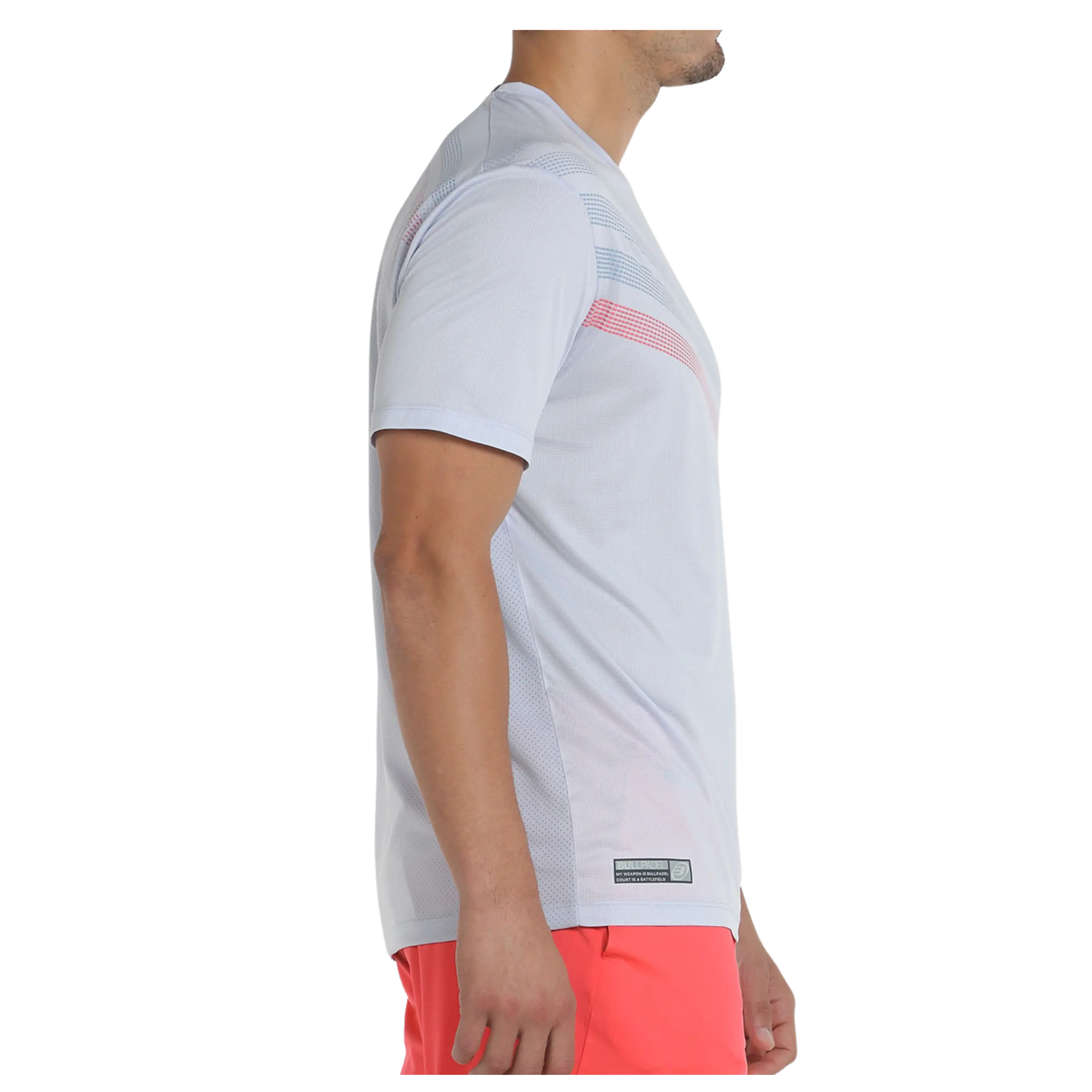 Bullpadel - T-Shirt de padel Cambre Gris Bleu