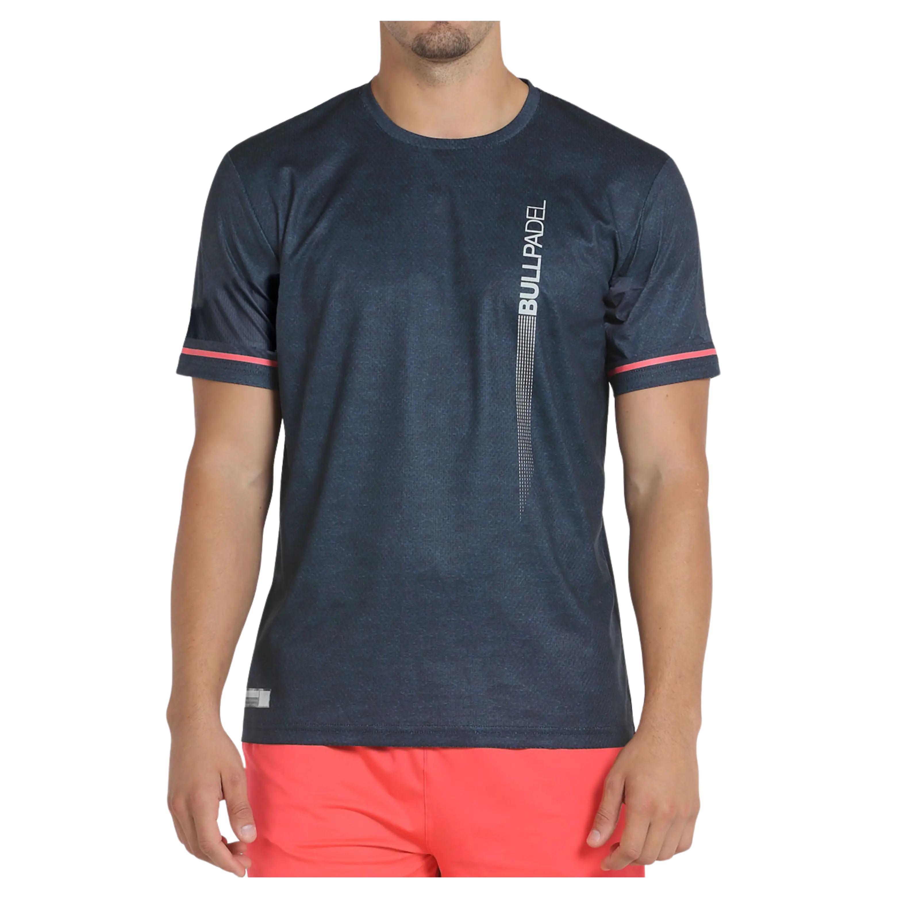 Bullpadel - T-Shirt de padel Camari Bleu Marine