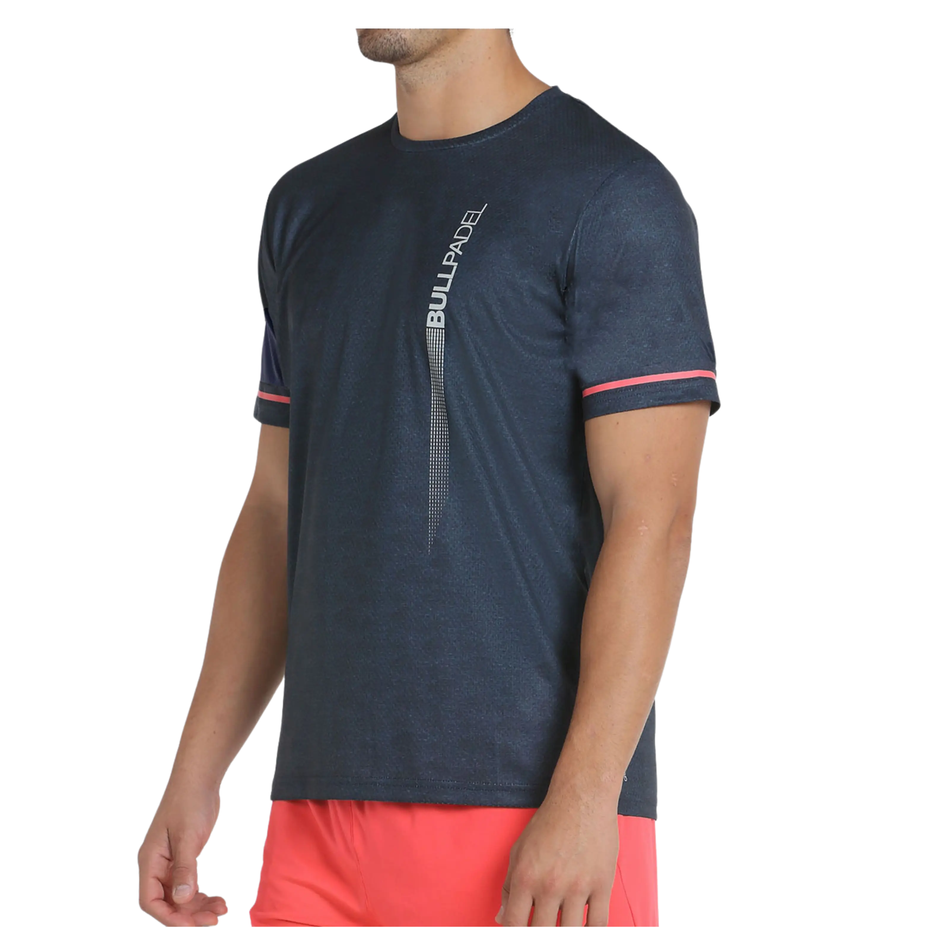 Bullpadel - T-Shirt de padel Camari Bleu Marine