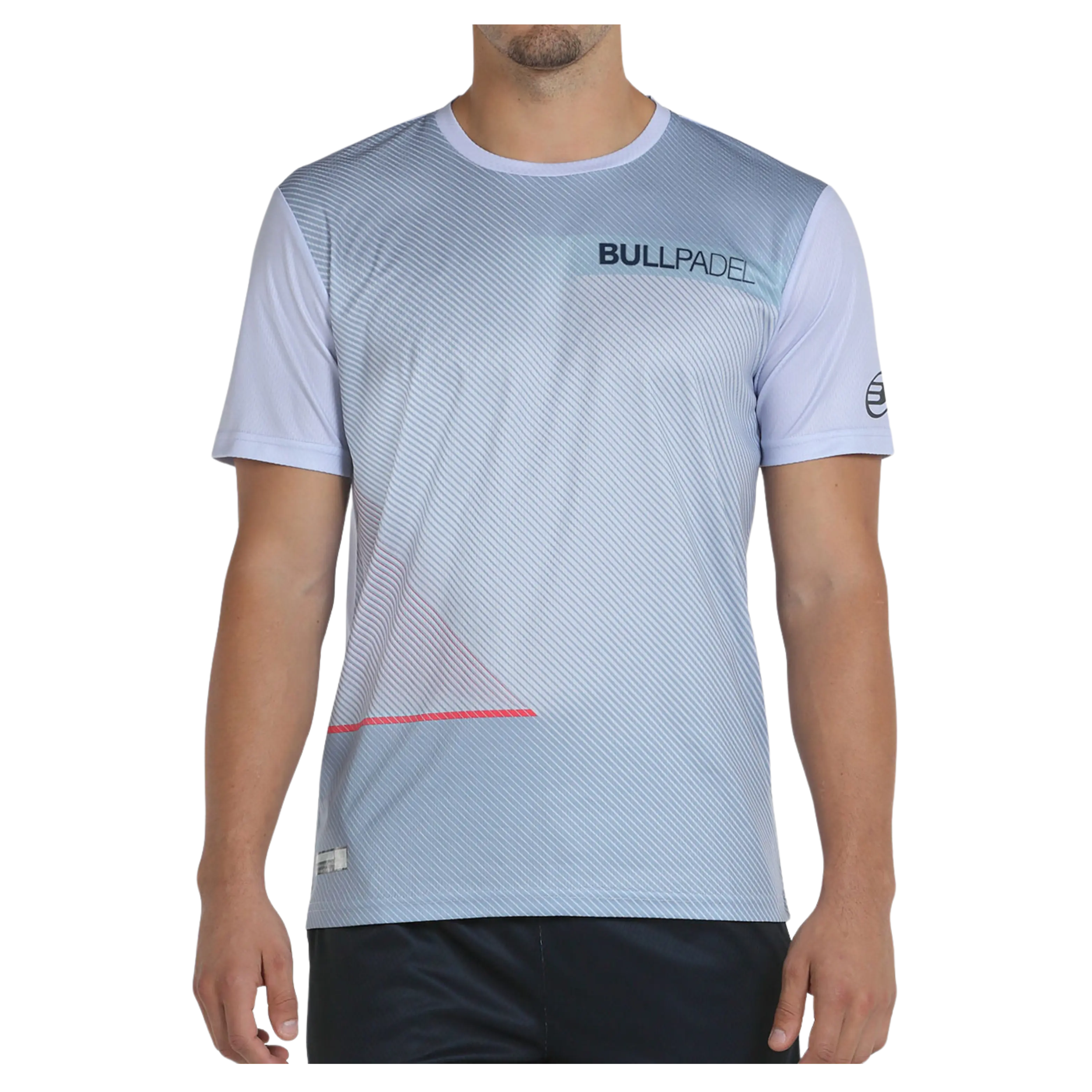 Bullpadel - T-Shirt de padel Carino Gris Bleu