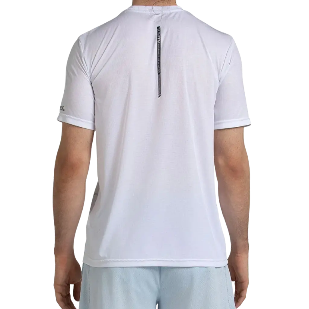 T-shirt de padel Bullpadel Casinas Blanc