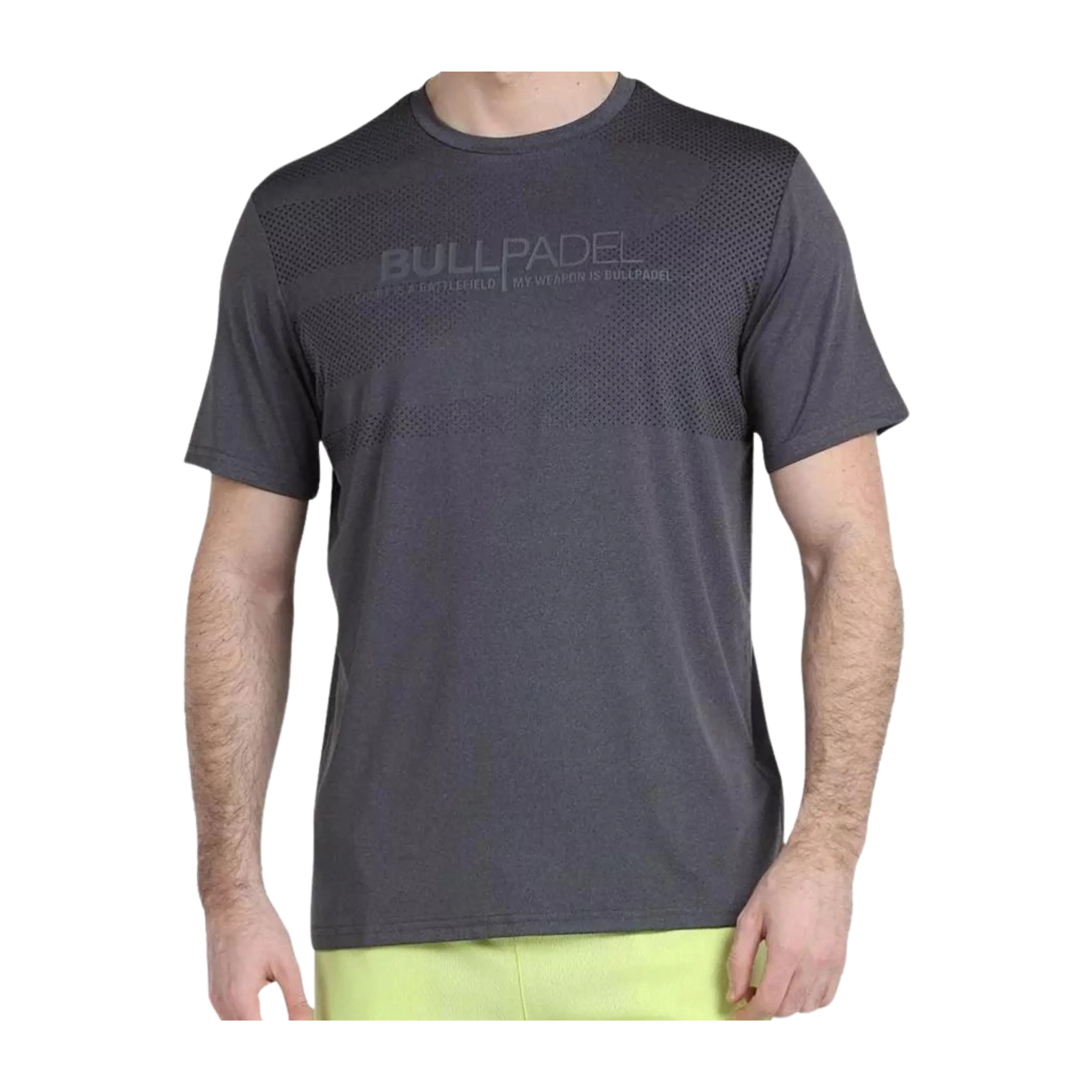 Bullpadel - T-Shirt de padel Leteo Noir