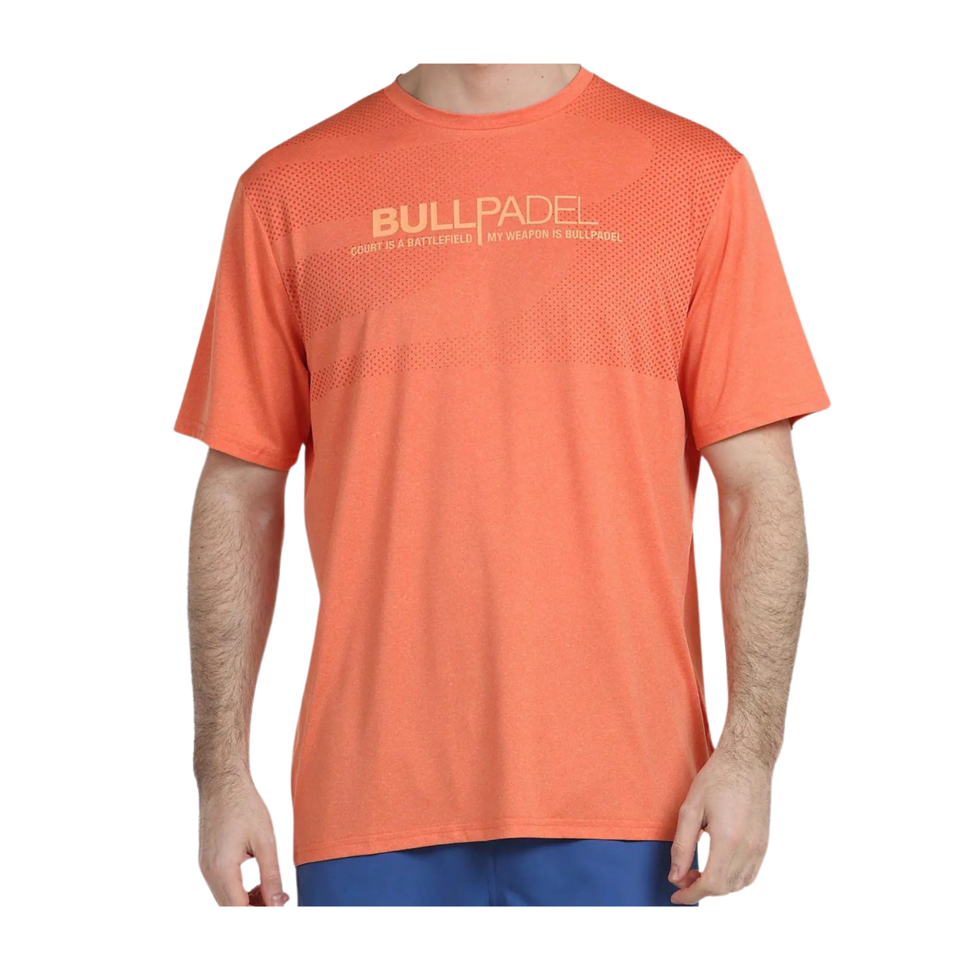 Bullpadel - T-Shirt de padel Leteo Orange