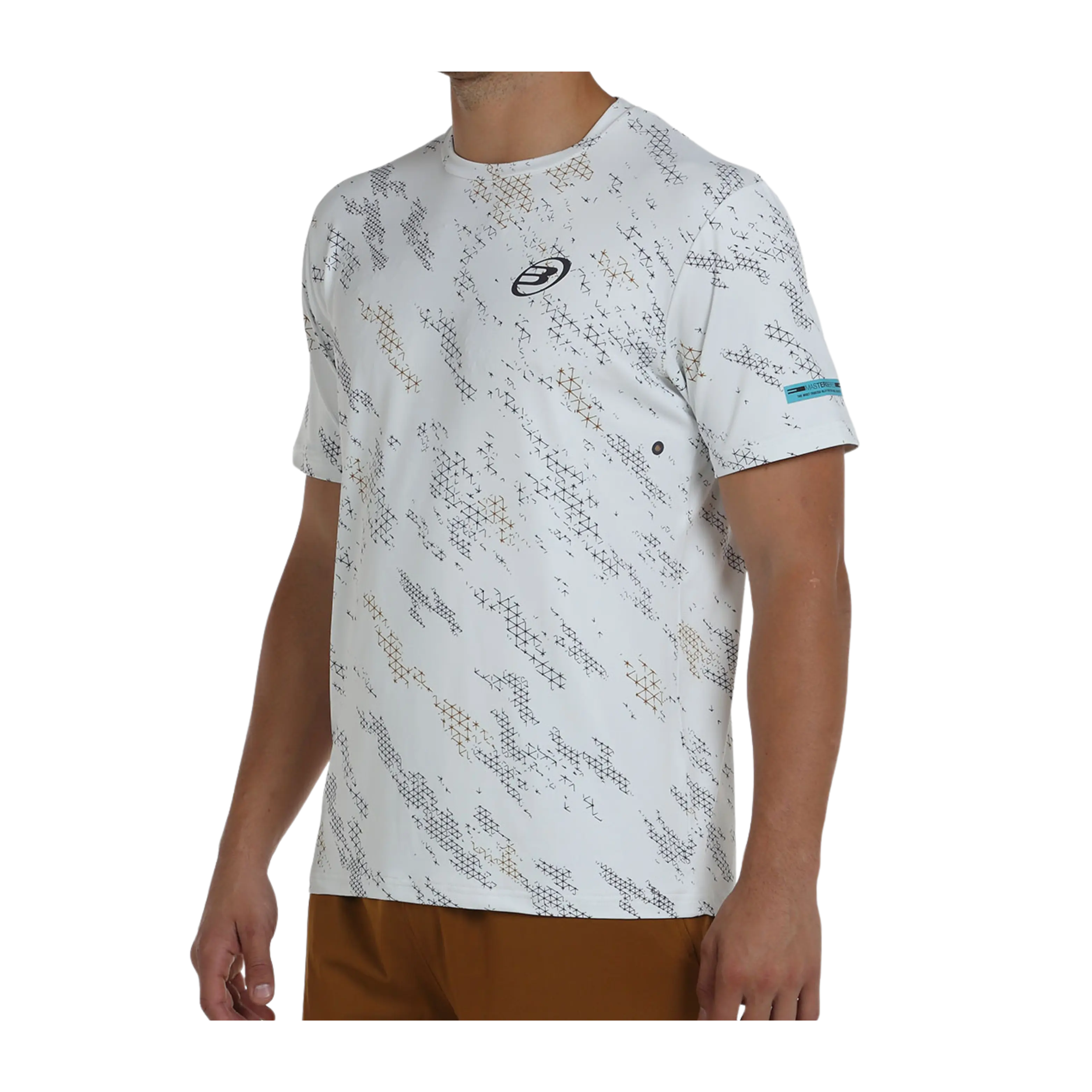 Bullpadel - T-Shirt de padel Mago Blanc