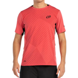 T-Shirt de padel Bullpadel Malmok Hibiscus