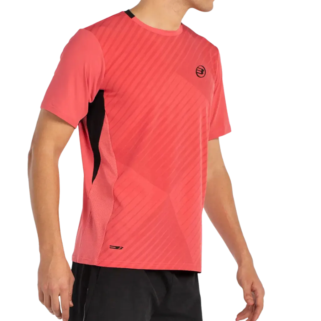 T-Shirt de padel Bullpadel Malmok Hibiscus