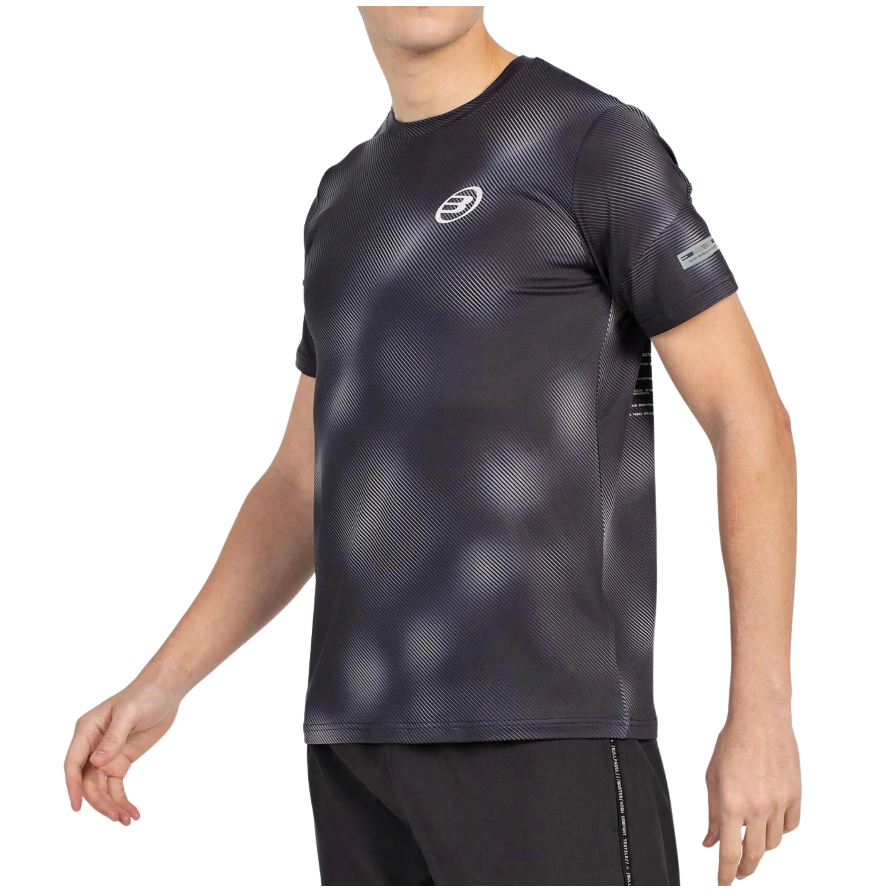 Bullpadel - T-Shirt de padel Manaus Noir